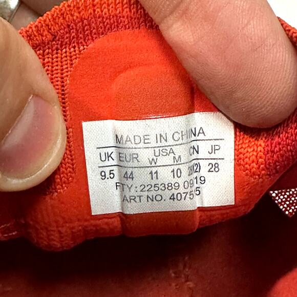 GOOD Salomon S/LAB ULTRA 3 Trail Running Shoe Red / White Unisex W 11 / M 10 - Picture 9 of 12